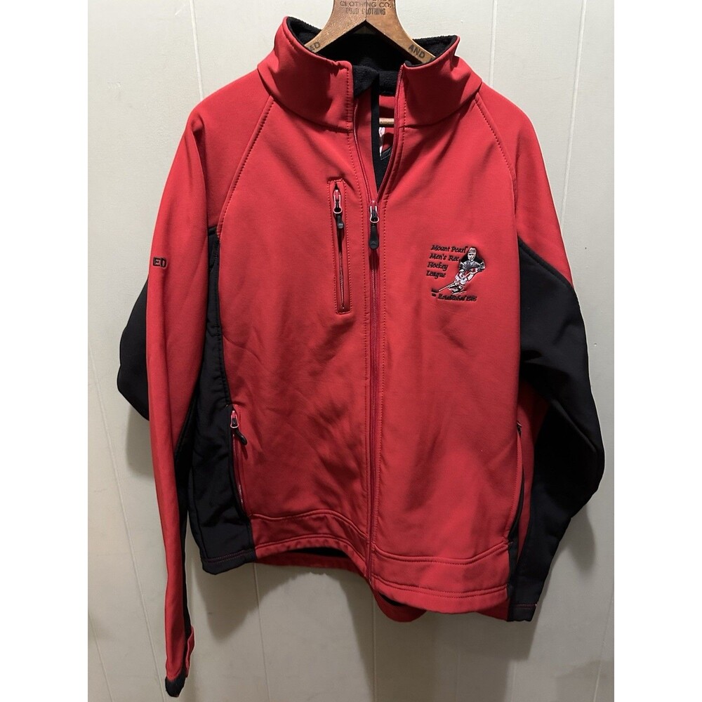 STORMTECH Jacket Mount Pearl Men’s Rec. Hockey League Players Full Zip ‘ED’ Sz L